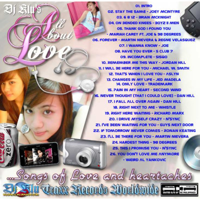 DJ KLU All ABOUT LOVE Volumes 1-3
