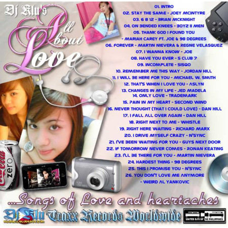 DJ KLU All ABOUT LOVE Volumes 1-3