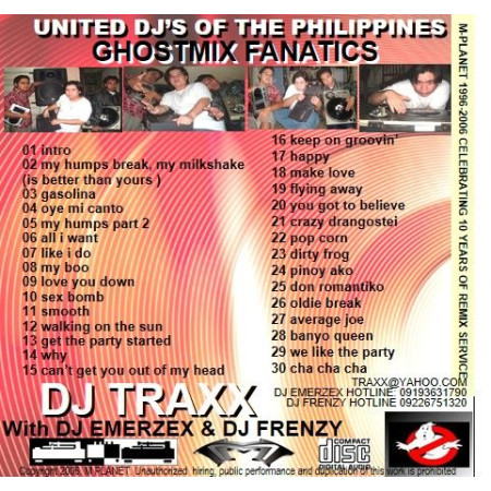DJ TRAXX Ghostmix Fanatics 01