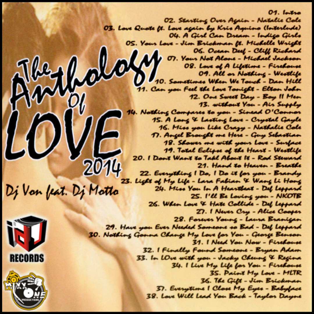The Anthology of Love by DJ Von