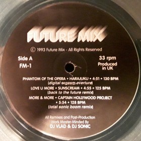 Future Mix 12" LP Set Vol 1-9